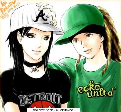 desene tokio hotel - ii cea mai dolce poza - tokio hotel