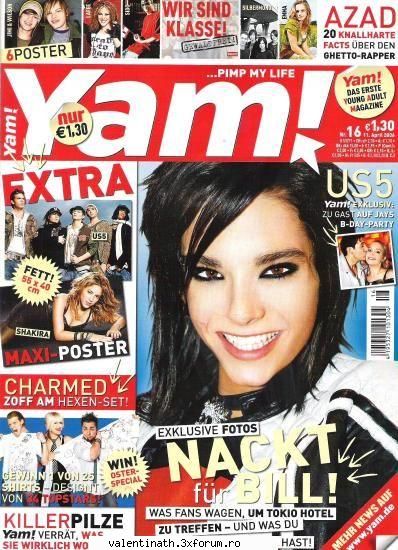 reviste cu tokio hotel - spioanca_the_best - tokio hotel