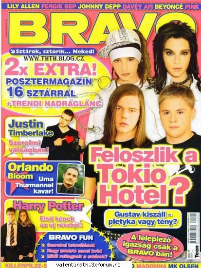 reviste cu tokio hotel
